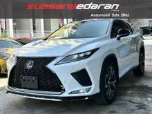 2020 Lexus RX 300 2.0 F Sport#PANROOF#Red Leather Seats#Power+Memory Seat#HUD#BSM#Surround View Cameras#Power Boot#Pre-Crash Safety#3 Eyes LED Head Lam