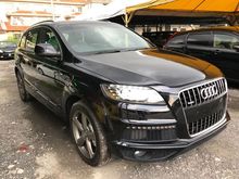 2013 Audi Q7 3.0 TDI Quattro S Line SUV ALCANTARA LEATHER SEAT POWERBOOT