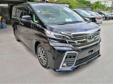 2016 TOYOTA VELLFIRE 2.5 ZG PRE CRASH UNREG16