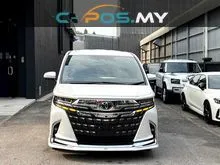 2023 Toyota Alphard 2.5 Z MPV / Alphard Z / AGH40W / DIM / BSM/ 360 Surround Cam / Modellista Body Kit / Low Mileage / Ready Stock