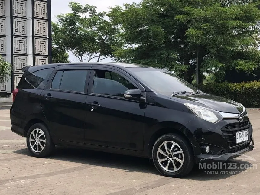 Jual Mobil Daihatsu Sigra 2018 R 1.2 di Jawa Barat Manual MPV Hitam Rp 105.000.000