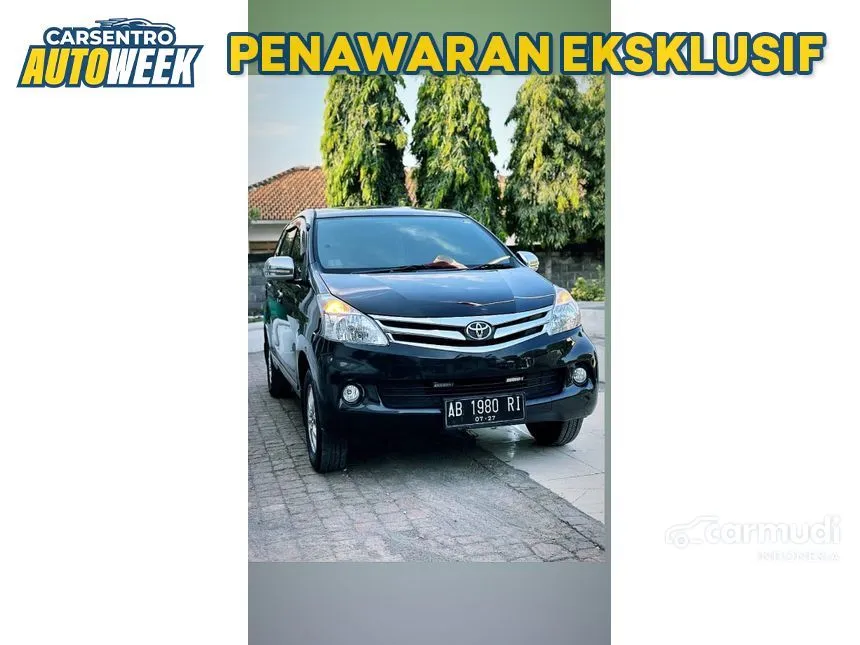 2012 Toyota Avanza E MPV