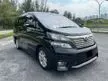 Used Toyota Vellfire 2.4 Z Platinum MPV (A) VERY LOW MILEAGE 1 OWNER ONLY TIPTOP ORIGINAL - Cars for sale