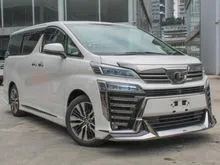 2019 Toyota Vellfire 2.5 Z G Edition MPV