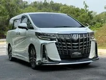 2018 Toyota Alphard 2.5 SC MPV / Sunroof Moonroof / 360 Camera / Ori Paint