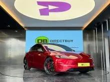 2024 TESLA Model 3 Awd Performance Sedan ( soft close vacuum door, led lighting, carbon fiber )
