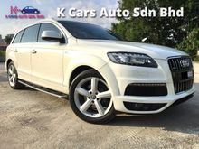 10/12 Audi Q7 3.0 TDI Quattro S-LINE SUV TIPTOP CONDITION WITH NICE PLATE NUMBER