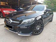 2017 MERCEDES BENZ C250 COUPE AMG C300 2018 WARRANTY TILL 2022 CBU IMPORT BARU LOCAL FULL SPEC