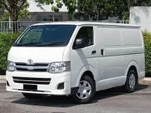 2016 Toyota Hiace Panel Van Van 2.5 (M) 1 YEAR WARRANTY  * GUARANTEE No Accident/No Total Lost/No Flood & 5 Day Money back Guarantee*