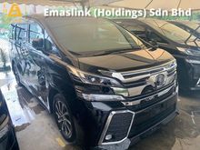 2016 Toyota Vellfire 2.5 ZG Leather Pilot Seat JBL Sound System Home Theater Unregister SST Inclusive No Hidden Charge