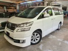 2012 Toyota Vellfire VL Edition with Full Modelista Kit