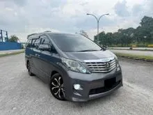 2010 Toyota Alphard 2.4 240G MPV [ FULL TANK PETROL ] [ 360 CAMERA ] [ HOME THEATHER ] [ PETROL VOUCHER ]