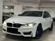 Used BMW 316i F30 M SPORT (A) FULLY CONVERT M3 BODY KIT, M3 STEERING, 64 COLOUR AMBIENT LIGHT, MEMORY SEAT, POWER SEAT, 360 CAMERA, 12 INCH ANDROID PLAYER