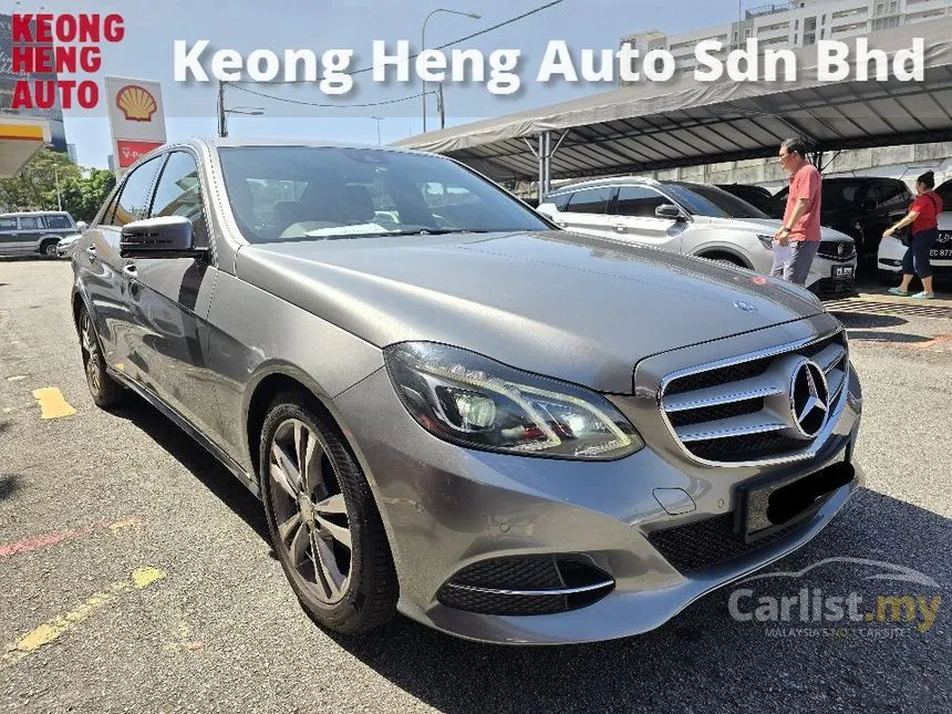 2014 Mercedes-Benz E200 Avantgarde Sedan