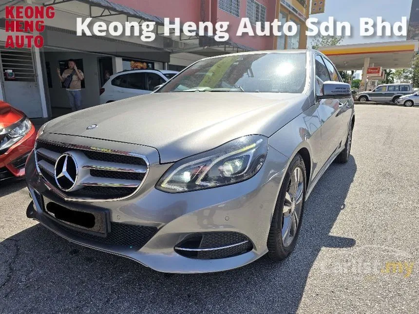 2014 Mercedes-Benz E200 Avantgarde Sedan