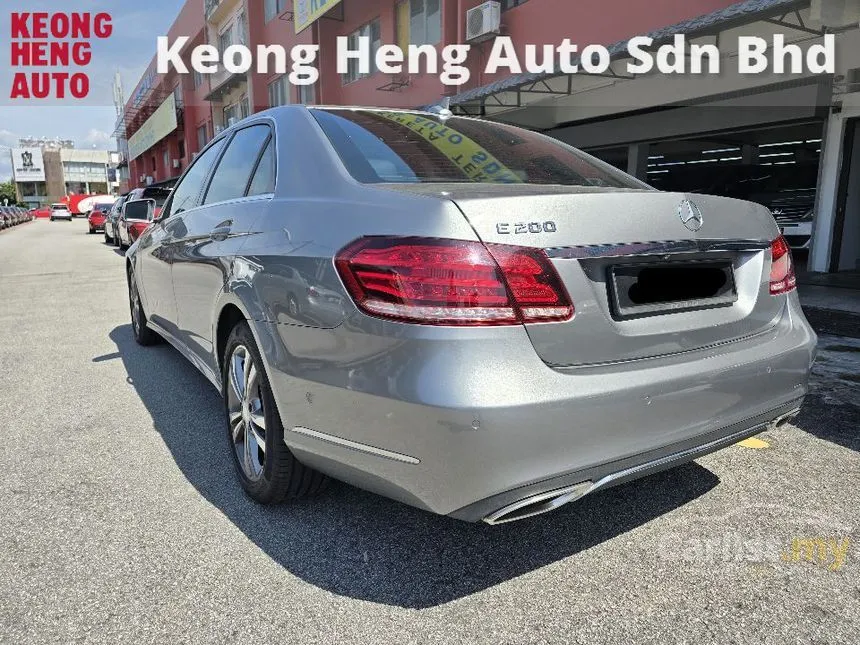 2014 Mercedes-Benz E200 Avantgarde Sedan