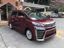 2018 Toyota Vellfire 2.5 ZA 7 Seater Unreg Grade 5 Car Like New
