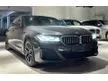 Used 2021 BMW 530e 2.0 M Sport Sedan Good Condition Low Mileage