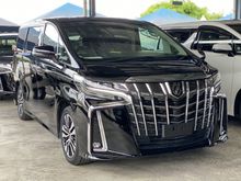 UNREG 2018 Toyota Alphard SC 2.5 G S C Package