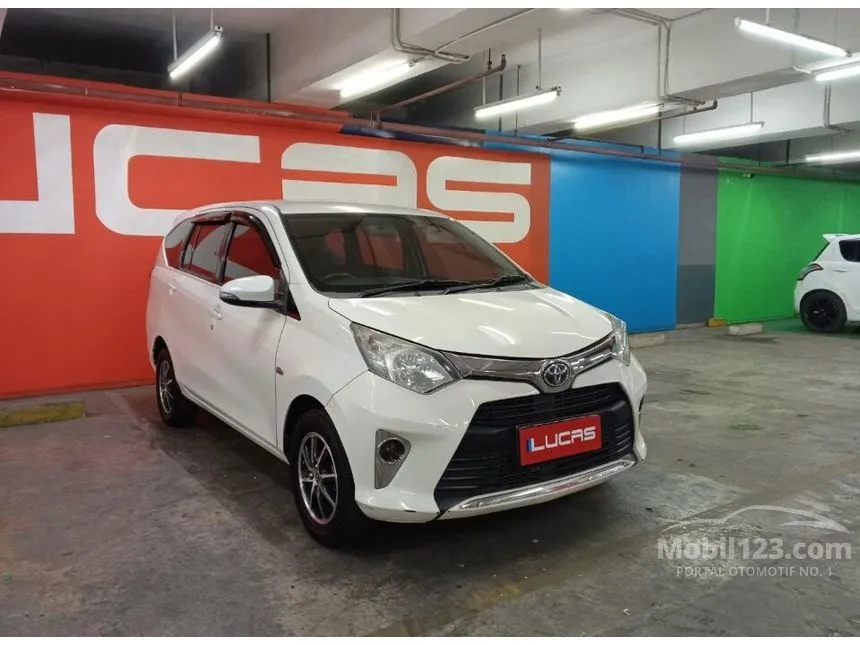 Jual Mobil Toyota Calya 2018 G 1.2 di DKI Jakarta Automatic MPV Putih Rp 107.000.000
