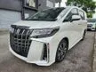 Recon 2019 Toyota ALPHARD 2.5 SC (A) 3LED DIM BSM SUNROOF