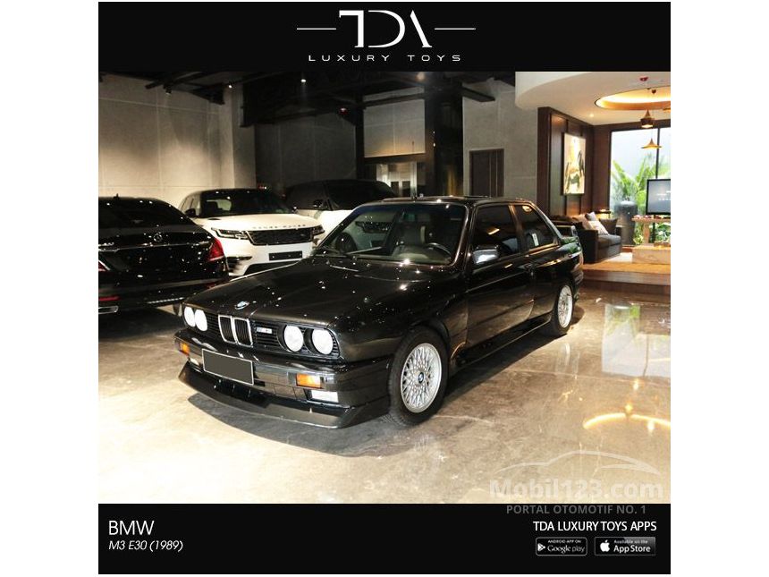 Jual Mobil Bmw M3 1989 E30 2 3 Di Dki Jakarta Manual Coupe Hitam Rp 1 300 000 000 5744759 Mobil123 Com