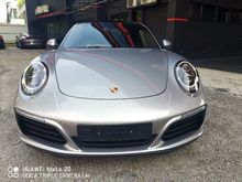 2016 Porsche 911 3.0 Carrera S Coupe PDLS PLUS PCM PASM PANORAMIC ROOF REVERSE CAMERA SPORT CHRONO SPORT EXHAUST UNREGISTER