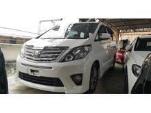 2014 Toyota Alphard 2.4 TYPE GOLD 2 / ALPHINE / 4 YEARS WARRANTY UNLIMITED KM