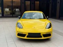2020 Porsche 718 2.5 Cayman S Coupe