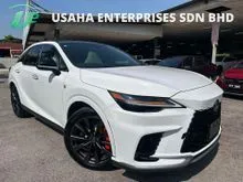 2025 Lexus RX 350 2.4 F SPORT SUV#4 CAMERA#BSM#HUD#DIM#PANORAMIC ROOF#2REAR POWER SEAT#POWER BOOTS#UNREG JAPAN SPEC#