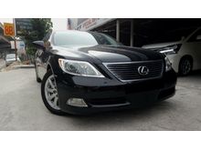 Lexus LS460L 1 YEAR WARRANTY 2009,LIMITED L SPEC,FULL LEATHER ELECTRONIC F&B SEATS,COOL BOX,DAY LIGHT LAMPS FACELIFT,1 OF EKOVEST DIRECTOR OWNER