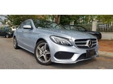 2014 Mercedes-Benz C200 2.0 AMG RED INTERIOR,SUNROOF