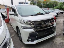 2016 Toyota Vellfire 2.5 Z G Edition MPV