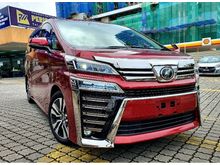 (CNY LAST CALL PROMOTION) (GRADE 5/A) (NEW CAR CONDITION) (HIGH LOAN AMOUNT)2018 Toyota Vellfire 2.5 Z G Edition MPV