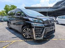 CHEAPEST 2018 Toyota Vellfire 2.5 ZG BSM DIM JBL HOMETHEATER OFFER UNREG