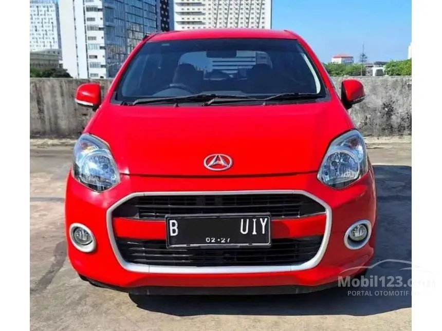 Jual Mobil Daihatsu Ayla 2017 X 1.0 di DKI Jakarta Manual Hatchback Merah Rp 88.000.000