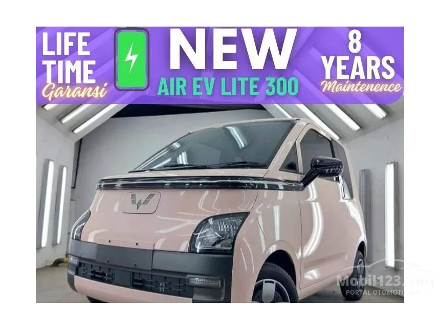 Jual Mobil Wuling EV 2024 Air ev Long Range di Jawa Barat Automatic Hatchback Lainnya Rp 183.000.000
