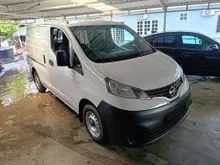 2015 Nissan NV200 Panel 1.6 (M) ORI Mileage One Owner