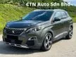 Used 2018 PEUGEOT 3008 1.6 THP ALLURE SUV / FULL SERVICE RECORD / FREE WARRANTY / LANE KEEP ASSIT / 360 CAMERA / SPORT MODE / MEMORY SEAT / FULL LEATHER