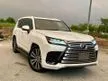 Recon 2023 Lexus LX600 3.4 V6 Twin Turbo 4WD SUV Low Mileage