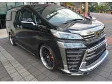 2019 Toyota Vellfire 2.5 ZG WALD BODYKIT GRADE 5A