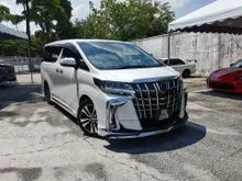 2021 Toyota Alphard 2.5 G SC JBL Modelista/DIM/BSM/Sunroof/Roof Monitor
