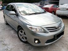 2013 Toyota Corolla Altis 1.8 G-SPEC BLACK INTERIOR NO REPAIR NEED