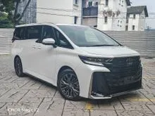 2025 Toyota Vellfire 2.4 Z Premier GRADE 6AA MILEAGE 2K KM