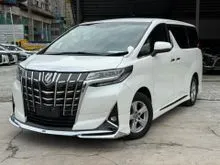 2022 Toyota Alphard 2.5  X MPV 2LED,REVERSE CAMERA,COVER LEATHER SEAT,PRE-CRASH-LINE KEEP ASSISIT,8 SEATER, MODELLISTA BODYKIT (AFTER MARKET)