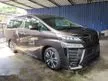 Recon 2019 Toyota Vellfire 2.5 ZG Unregistered with Sunroof, BSM, DIM, 5 YEARS Warranty