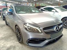 2016 Mercedes-Benz A45 AMG 2.0 MATIC Hatchback UK P/ROOF H/KARDON S/EXHAUST B/SEAT MATTE GREY (A) OFFER UNREG