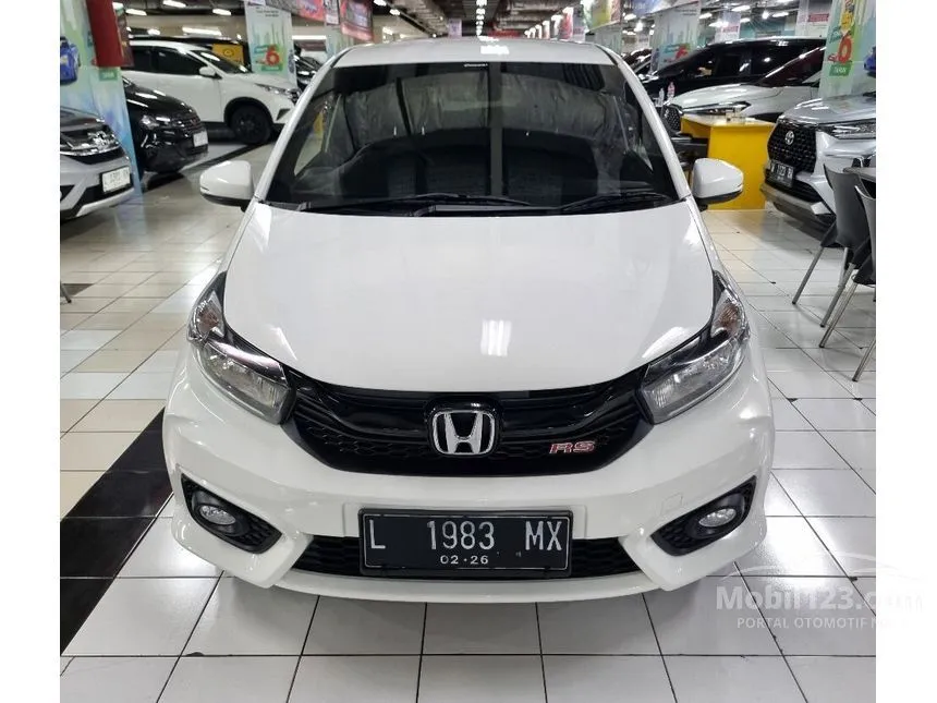 Jual Mobil Honda Brio 2021 RS 1.2 di Jawa Timur Manual Hatchback Putih Rp 175.000.000
