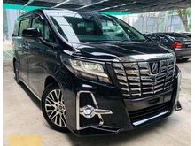 MONTHLY ONLY RM2,XXX , LOW DOWNPAYMENT , LOW INTRS , 2016 Toyota Alphard 2.5 (A) G S C FULL LEATHER PILOT SEAT