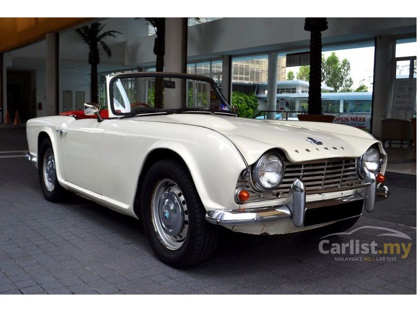 Triumph Tr4 1964 20 In Selangor Manual Roadster White For Rm